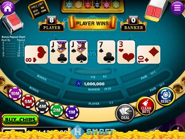 Baccarat tại Shbet có những gì?